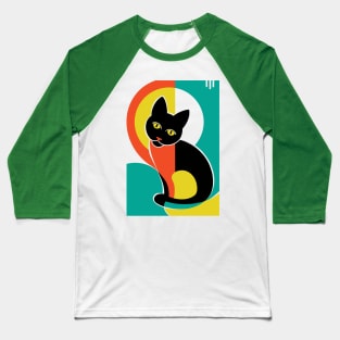 Bauhaus Cat 4 Baseball T-Shirt